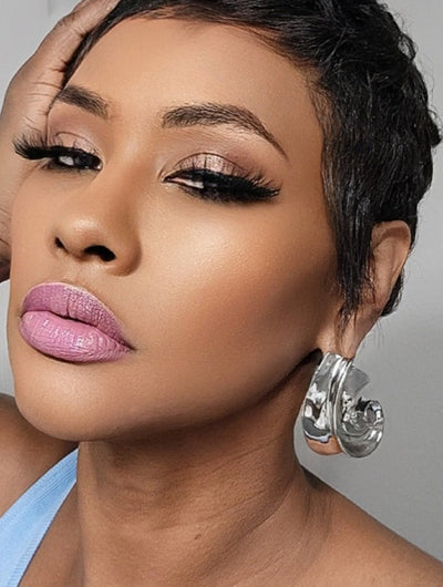 CHUNKY WAVE CONCH EARRINGS