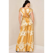 MAJESTIC MUSTARD GARDEN JUMPSUIT