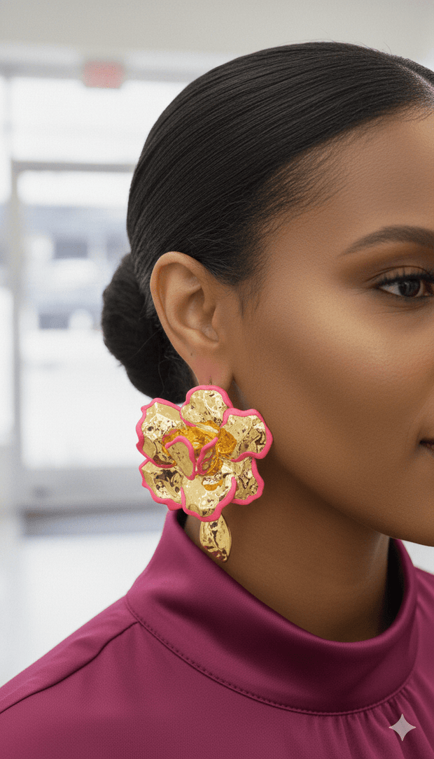The Gilded Fête Statement Earrings