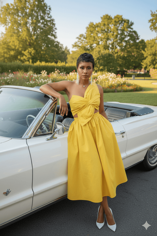 ☀️ The "Marigold Meadow" Bow Set