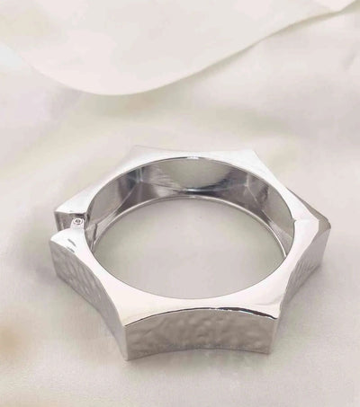 HEXAGON STAINLESS STEEL BRACELET