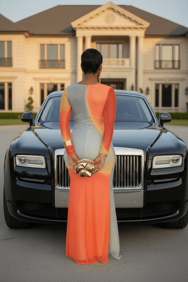 ✨ Sunset Siren Maxi Dress