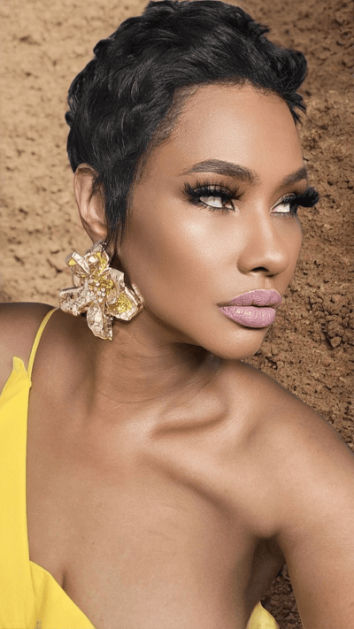 GOLD FLOWER 3D EARRINGS